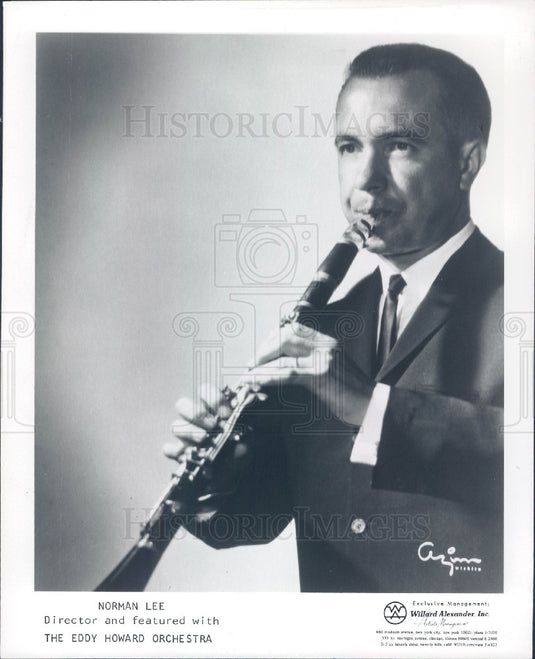1972 Bandleader Norman Lee/Eddy Howard Orch Press Photo - Historic Images