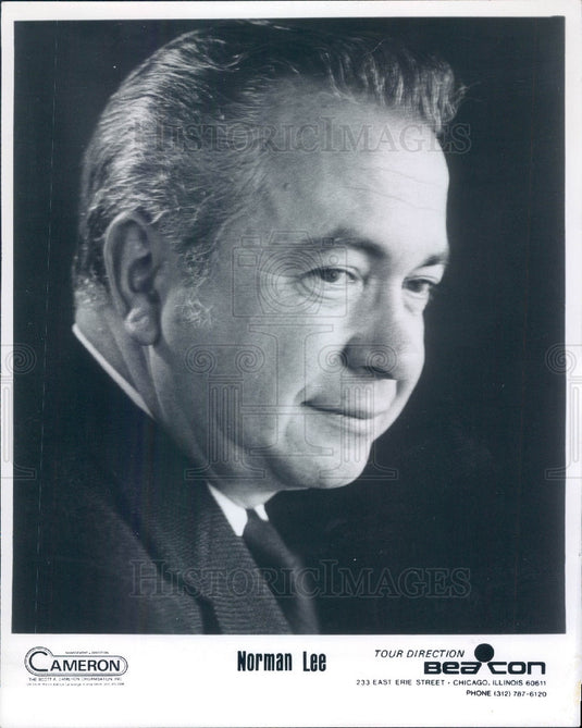 1976 Bandleader Norman Lee/Eddy Howard Orch Press Photo - Historic Images