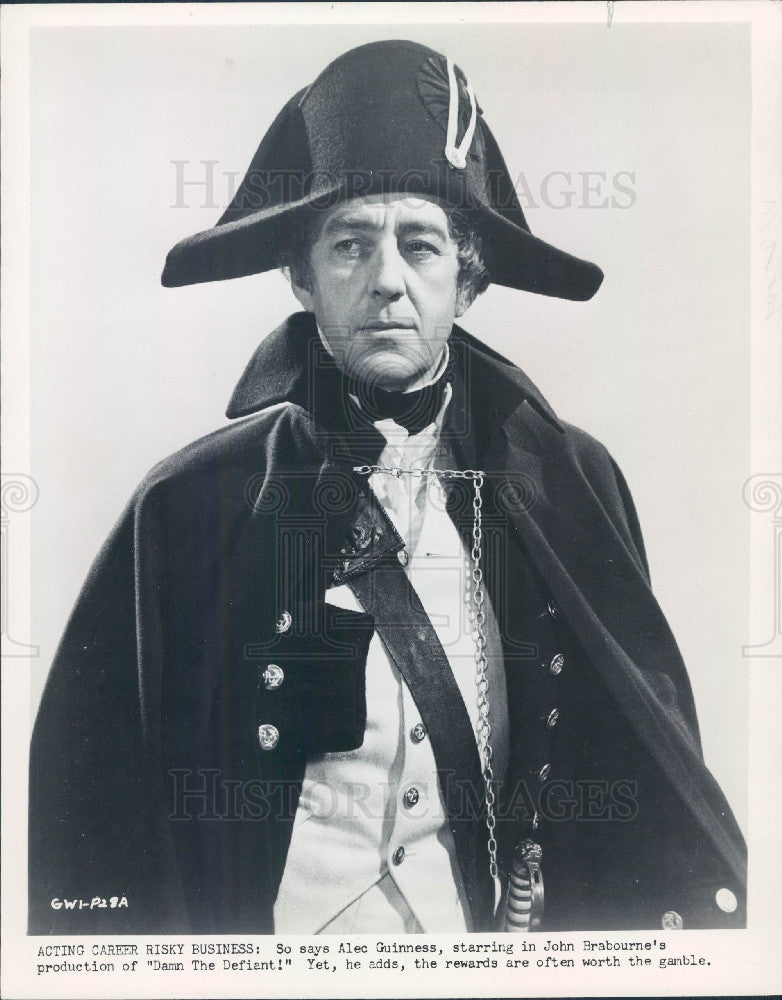 1966 Actor Alec Guinness Press Photo - Historic Images