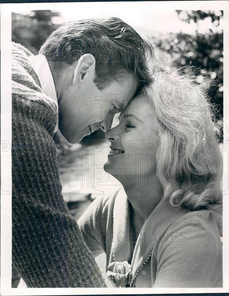 1968 Actors Don Murray &amp; Diana Hyland Press Photo - Historic Images