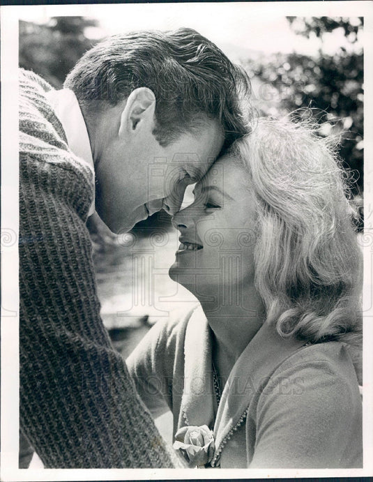 1968 Actors Don Murray & Diana Hyland Press Photo - Historic Images
