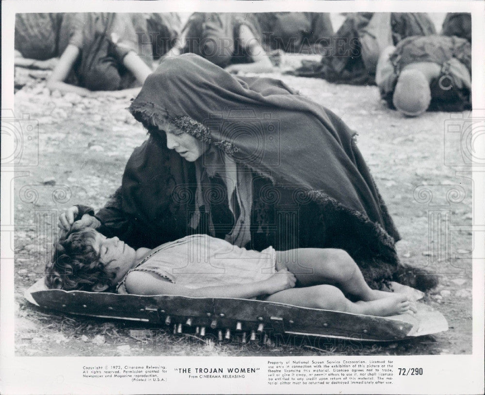 1972 Actress Katharine Hepburn Press Photo - Historic Images