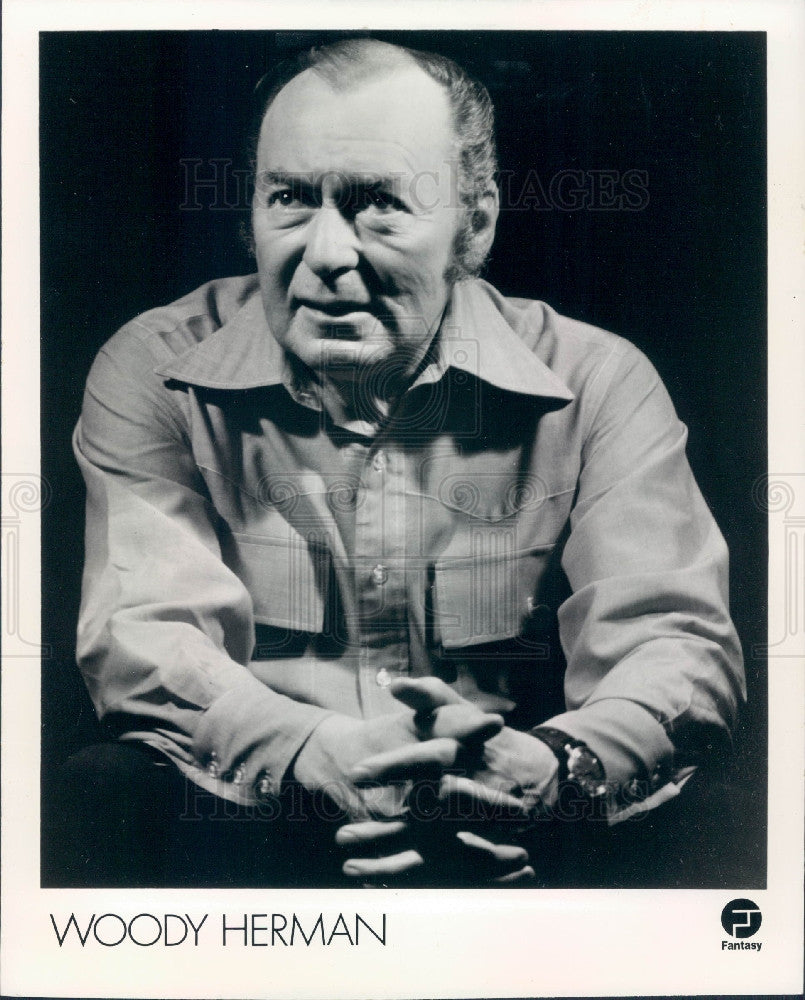 1975 Jazz Musician Woody Herman Press Photo - Historic Images