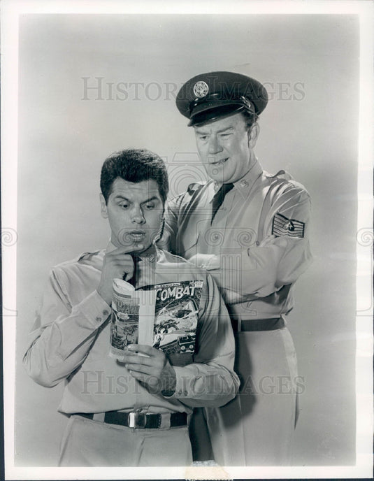 1964 Actors Harry Hickox & Sammy Jackson Press Photo - Historic Images