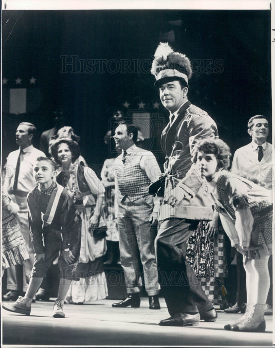 1961 Actor Harry Hickox Press Photo - Historic Images