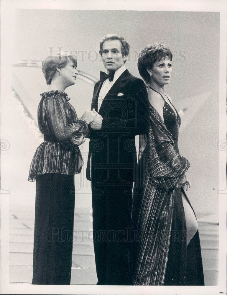 1978 Actors Michele Lee/N Dussault/L Kert Press Photo - Historic Images