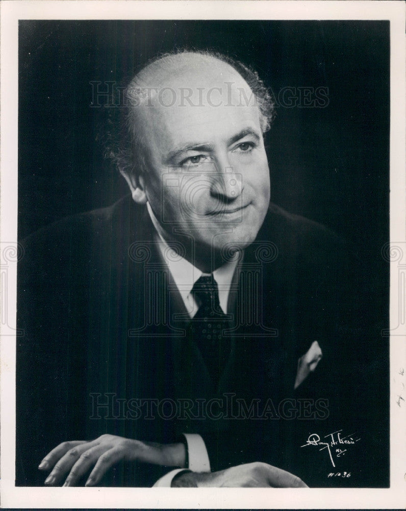 1957 Pianist Louis Kentner Press Photo - Historic Images
