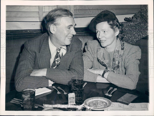 1943 Actor Walter Huston Press Photo - Historic Images