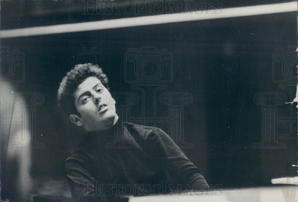 1972 Pianist Daniel Barenboim Press Photo - Historic Images