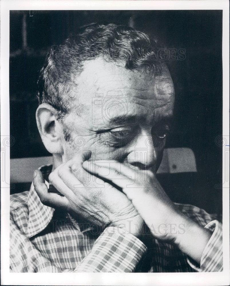 1976 Harmonica Player Larry Adler Press Photo - Historic Images