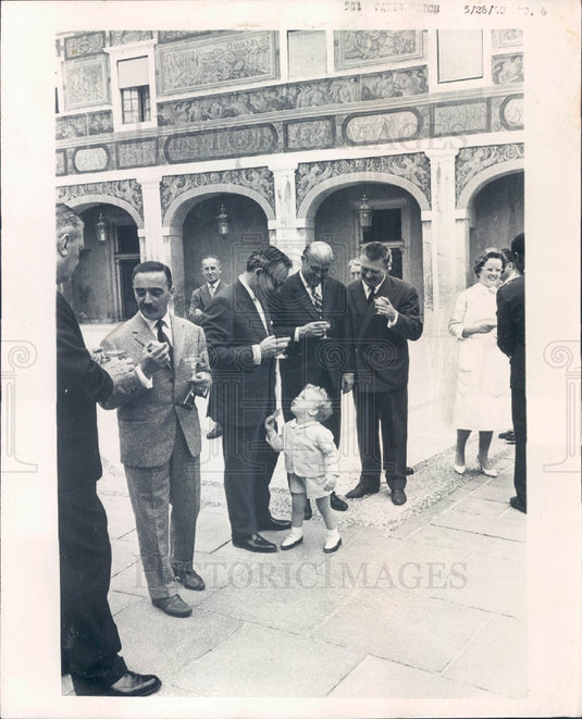 1960 Prince Rainier of Monaco Press Photo - Historic Images