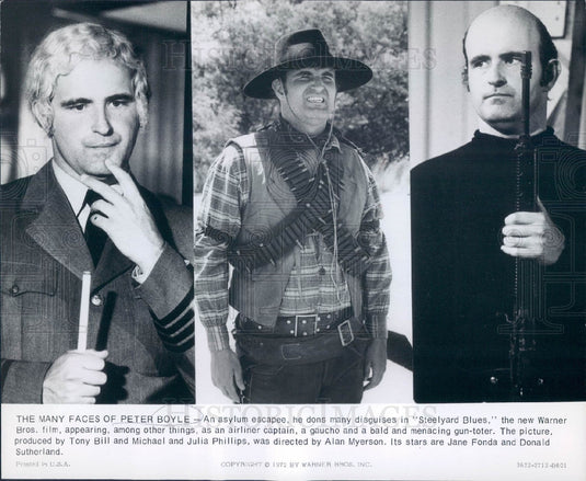 1973 Actor Peter Boyle Press Photo - Historic Images