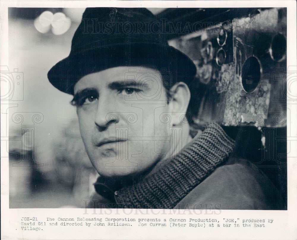 1970 Actor Peter Boyle Press Photo - Historic Images