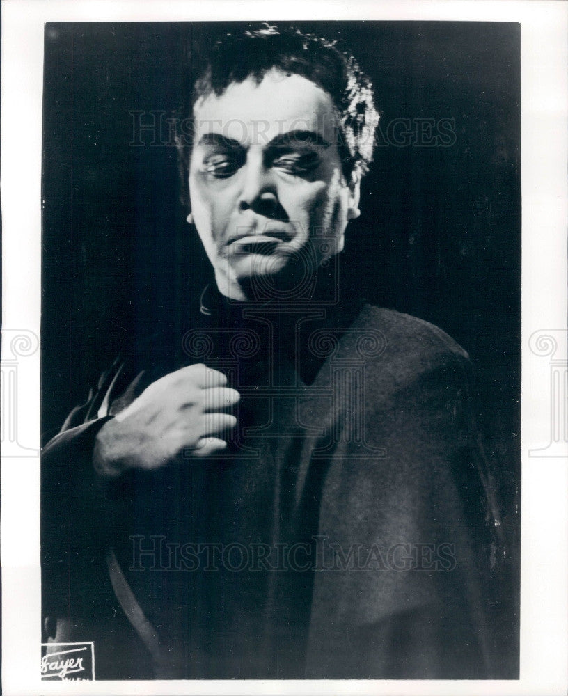 1975 Opera Singer Walter Berry Press Photo - Historic Images