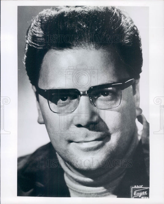 1976 Opera Singer Walter Berry Press Photo - Historic Images