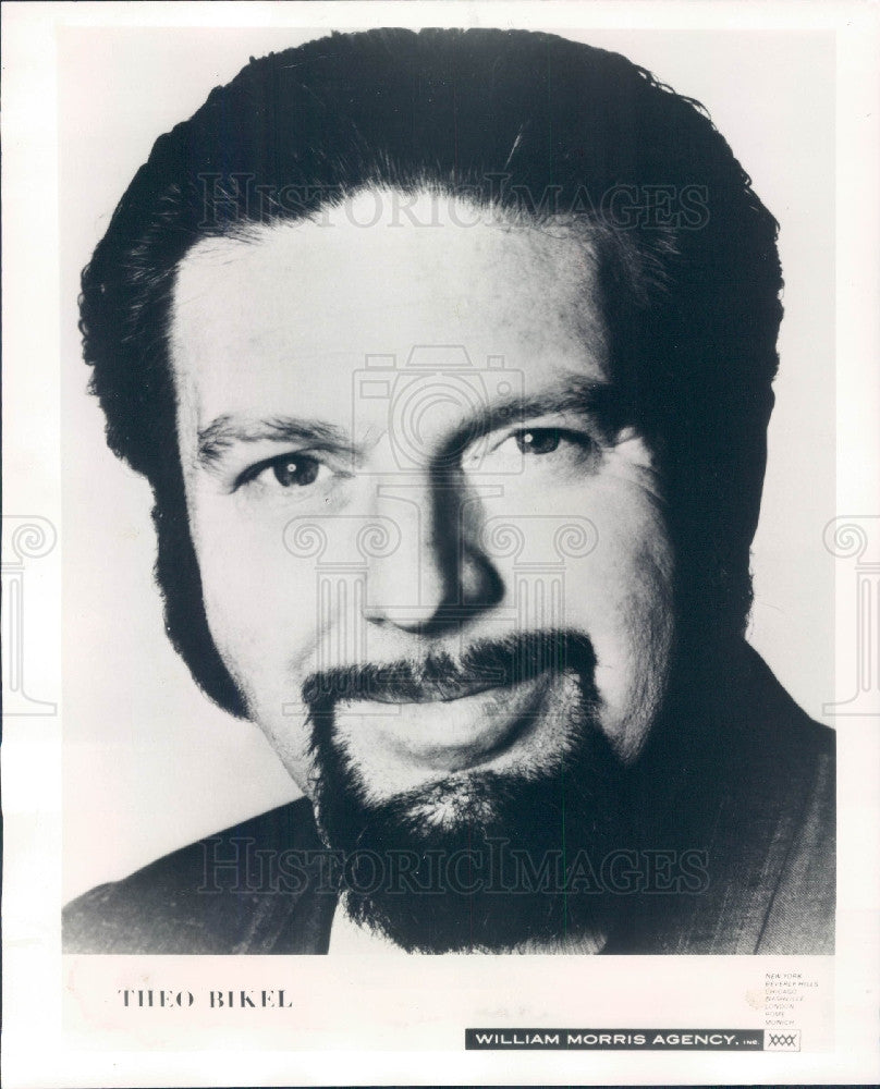 1977 Actor &amp; Musician Theodore Bikel Press Photo - Historic Images