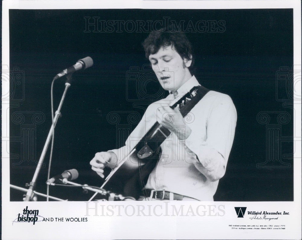 1979 Musicians Thorn Bishop and The Woolies Press Photo - Historic Images