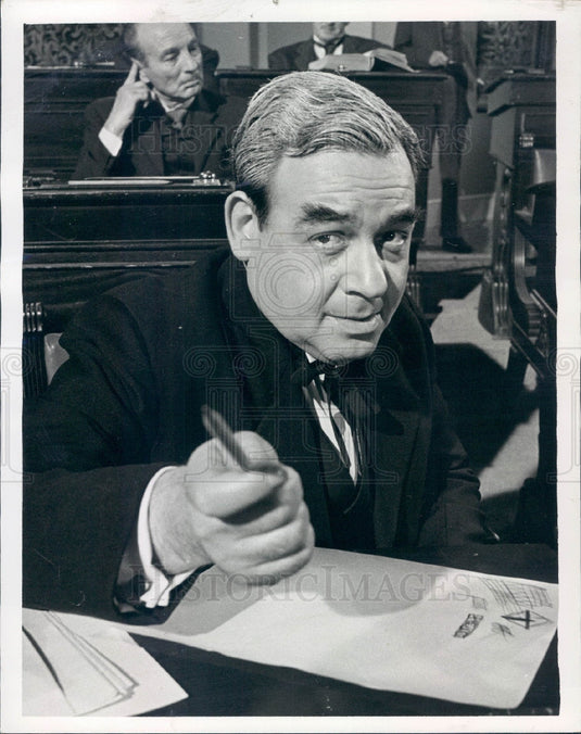 1965 Actor Tom Bosley Press Photo - Historic Images