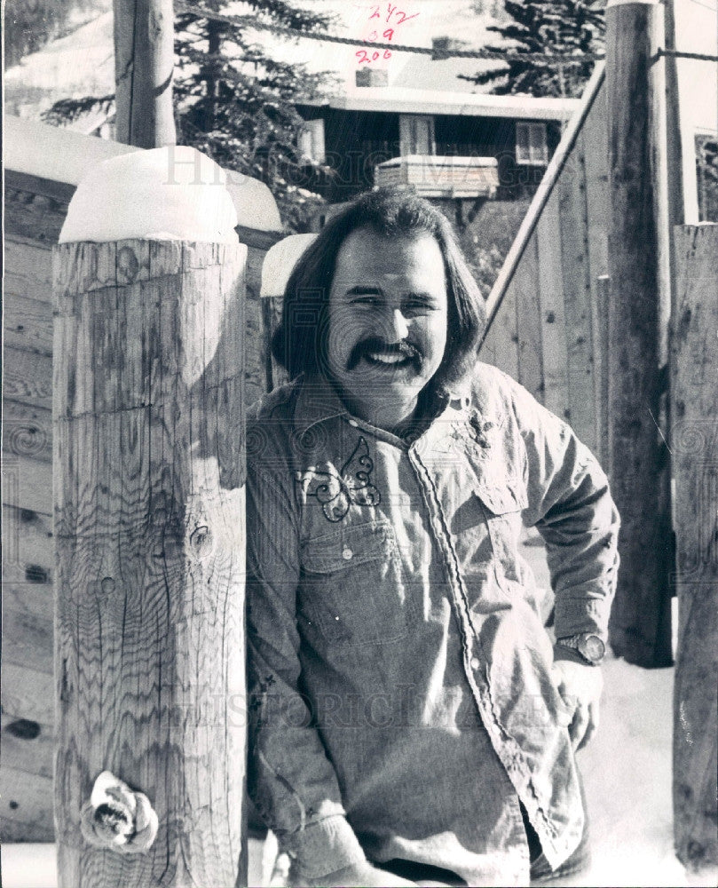 1974 Folk Singer Beau Allen Press Photo - Historic Images