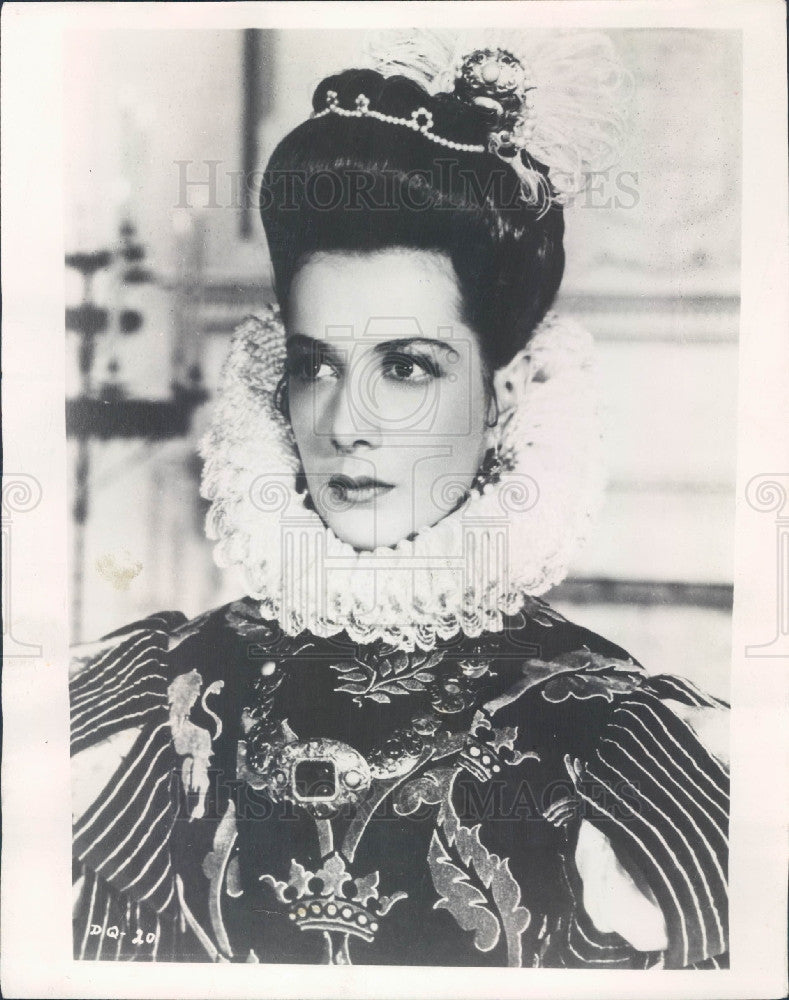 1961 Actress Tamilla Agamirova Press Photo - Historic Images