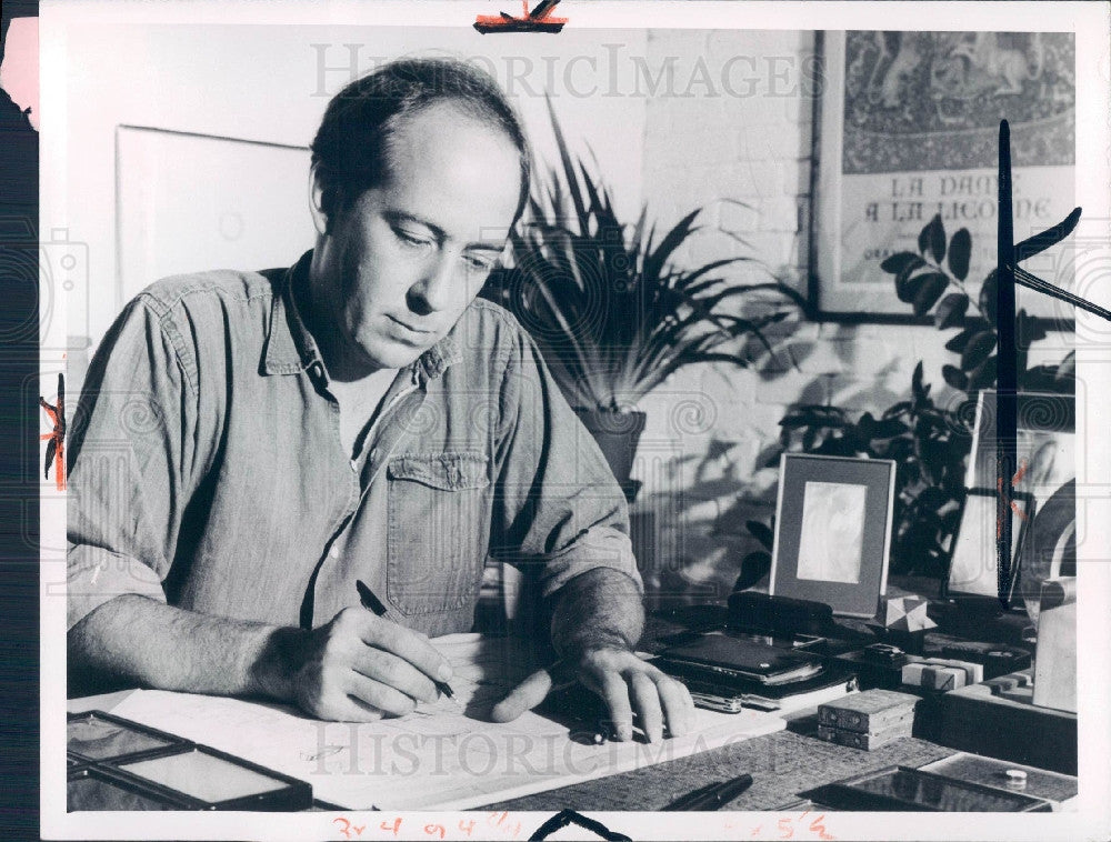 1970 Artist Paul Matisse Press Photo - Historic Images