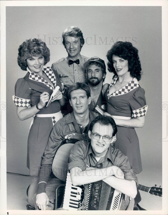 1983 TV Pump Boys & Dinettes Press Photo - Historic Images