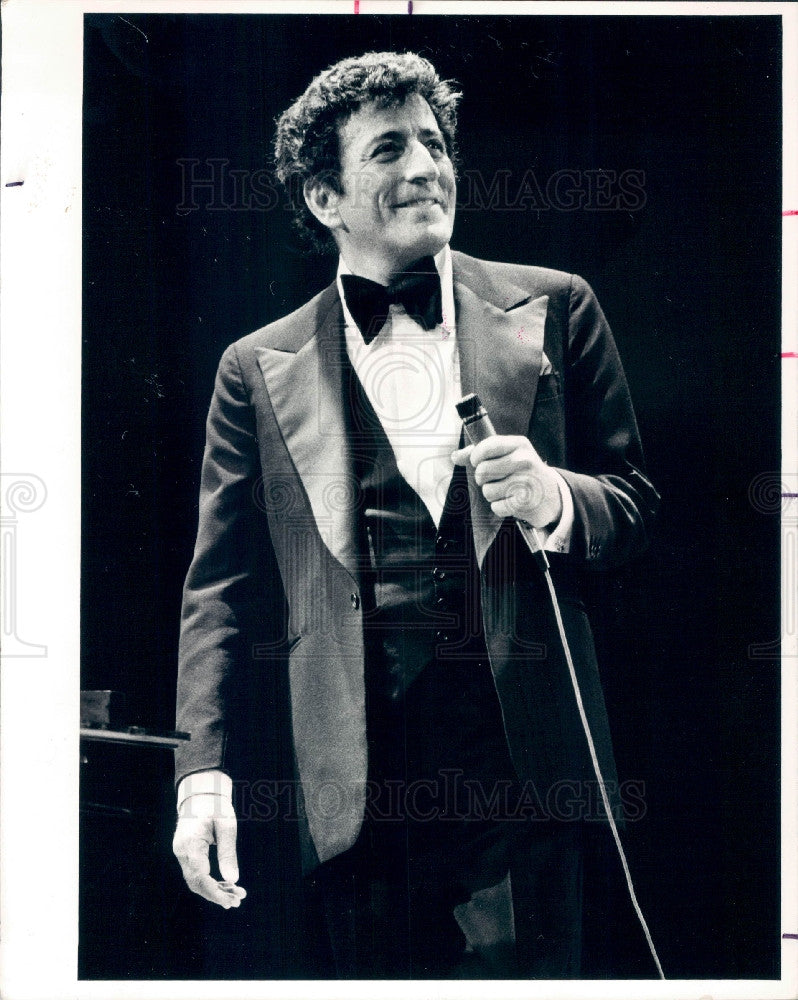 1977 Singer Tony Bennett Press Photo - Historic Images