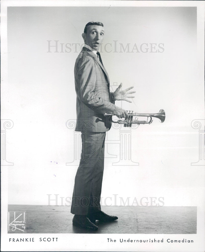 1969 Musician & Comedian Frankie Scott Press Photo - Historic Images