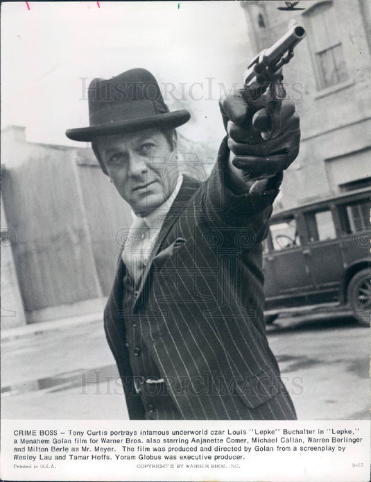 1975 Actor Tony Curtis Press Photo - Historic Images