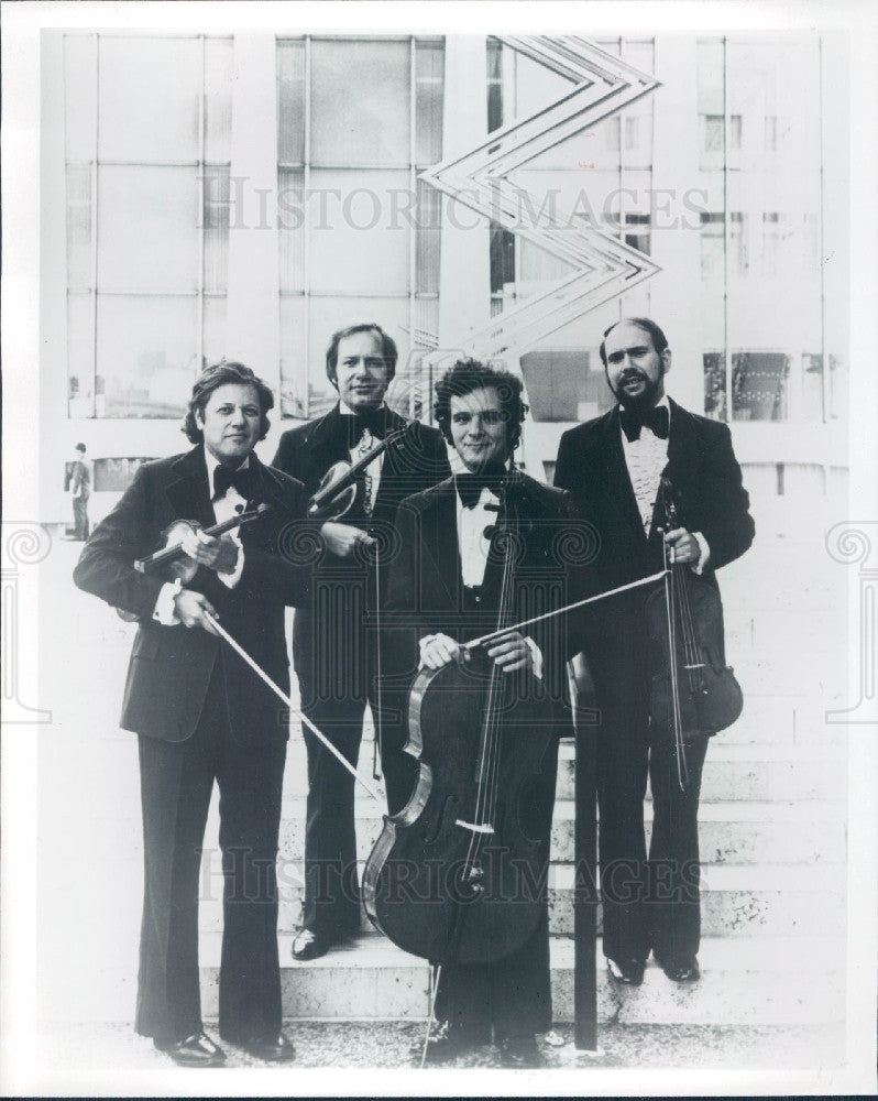 1980 Juilliard String Quartet Press Photo - Historic Images