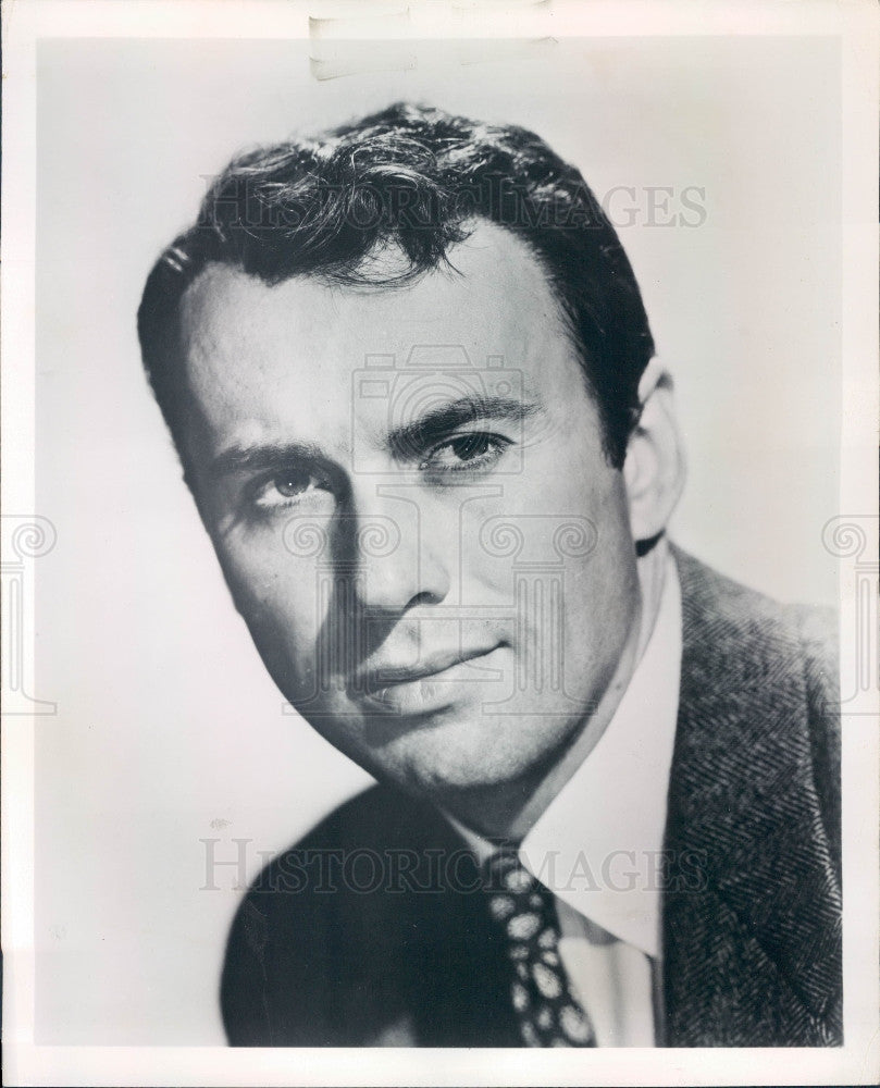 1958 Actor Richard Kiley Press Photo - Historic Images