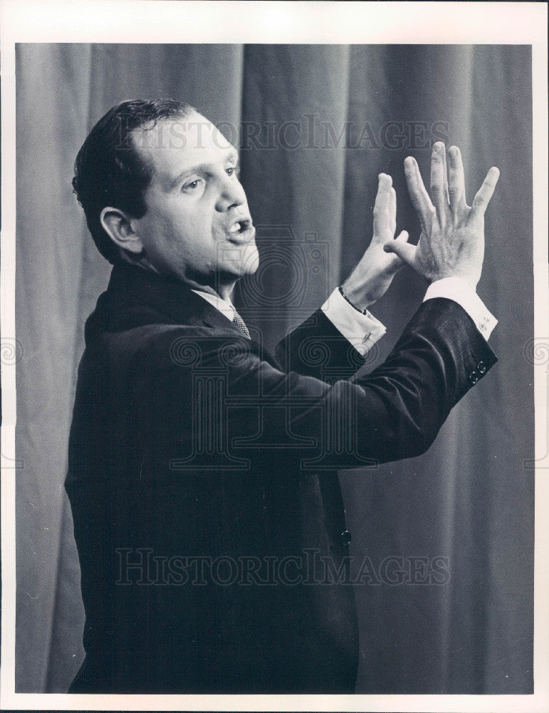 1965 Comedian Alan King Press Photo - Historic Images