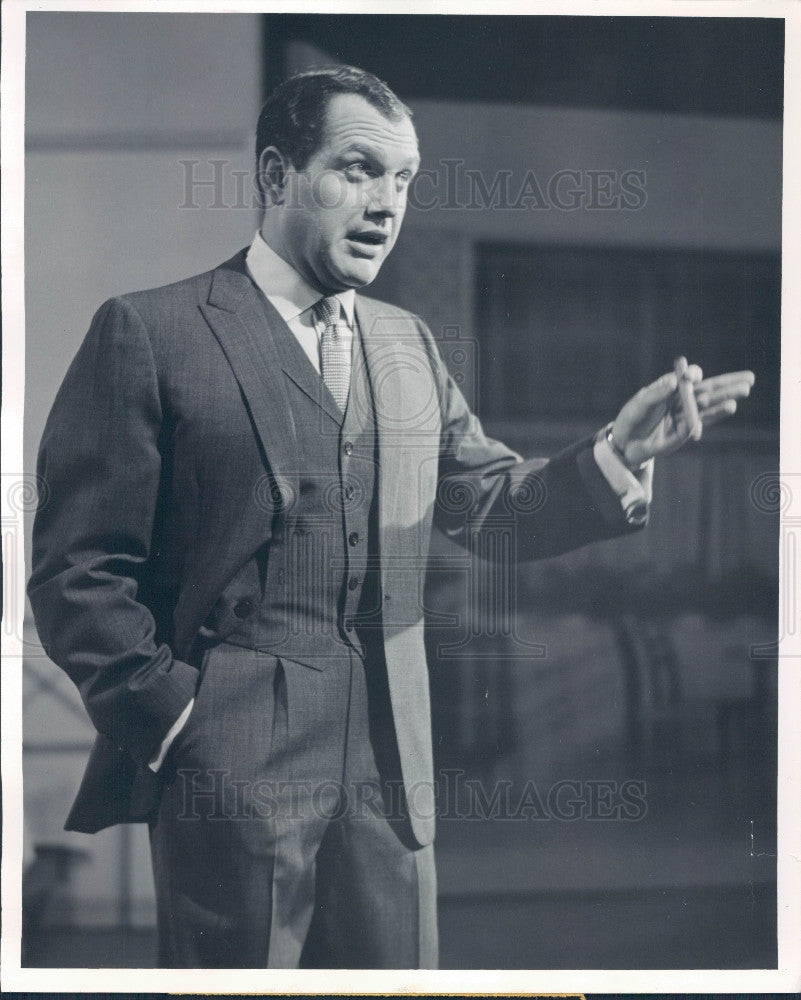 1963 Comedian Alan King Press Photo - Historic Images