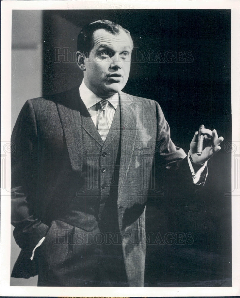 1961 Comedian Alan King Press Photo - Historic Images