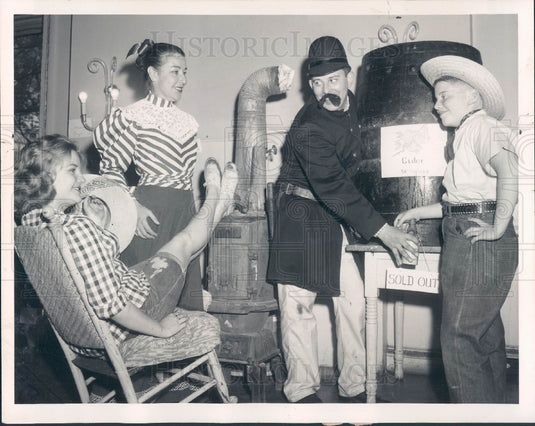 1960 Chicago IL Bateman School Country Fair Press Photo - Historic Images