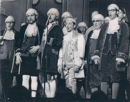 1969 Chicago Bar Association Annual Frolics Press Photo - Historic Images