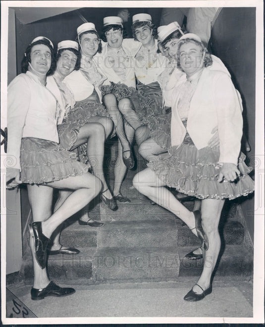 1954 Chicago Bar Association Annual Frolics Press Photo - Historic Images