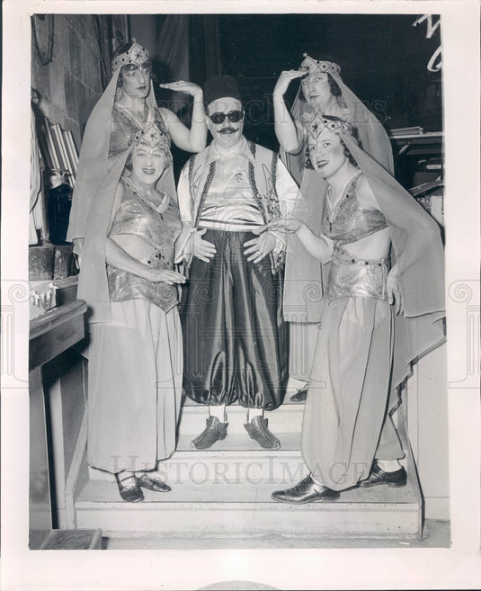 1952 Chicago Bar Association Annual Frolics Press Photo - Historic Images