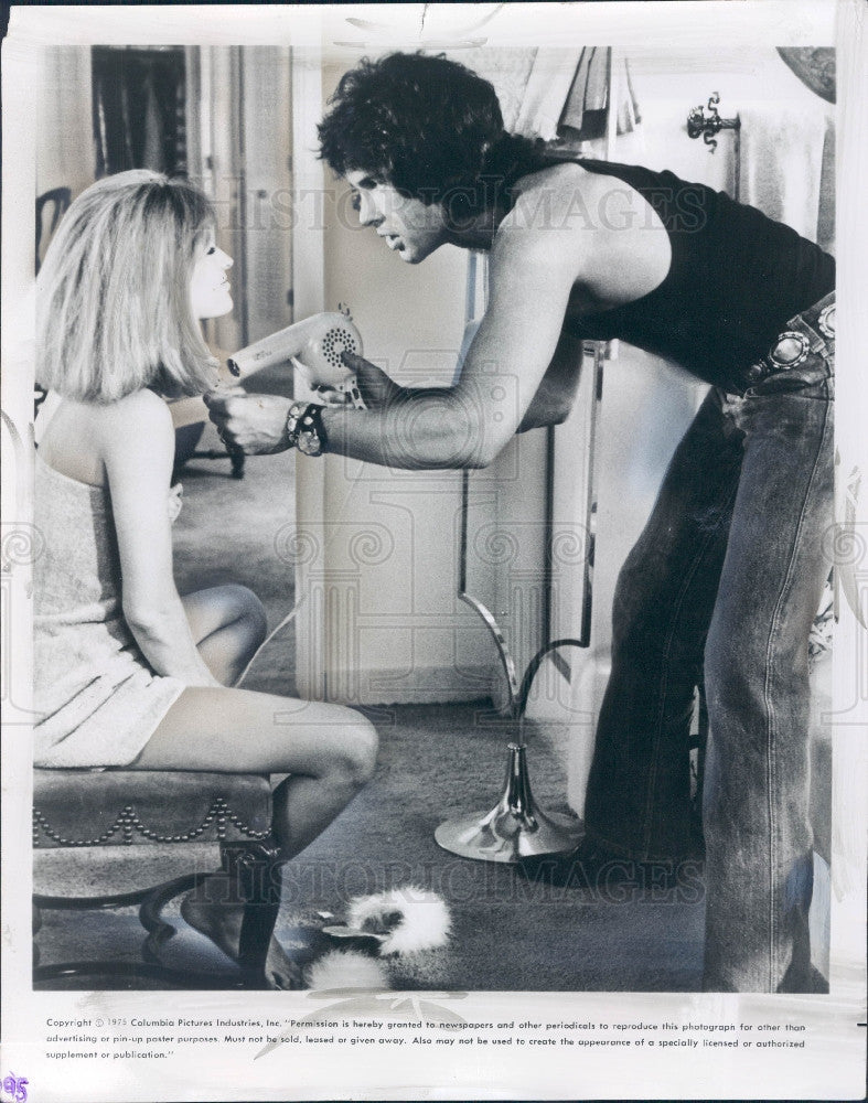 1975 Actors Goldie Hawn and Warren Beatty Press Photo - Historic Images