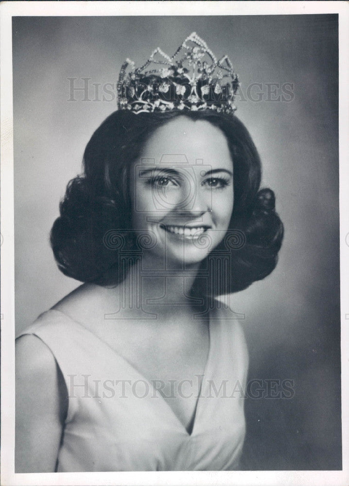 1974 Miss Colorado 1973 Gayle Holden Press Photo - Historic Images