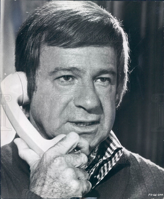 1970 Actor Walter Matthau Press Photo - Historic Images