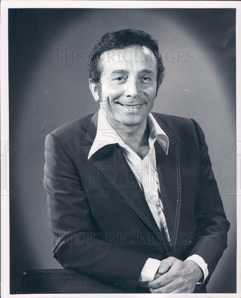 1972 Singer Al Martino Press Photo - Historic Images