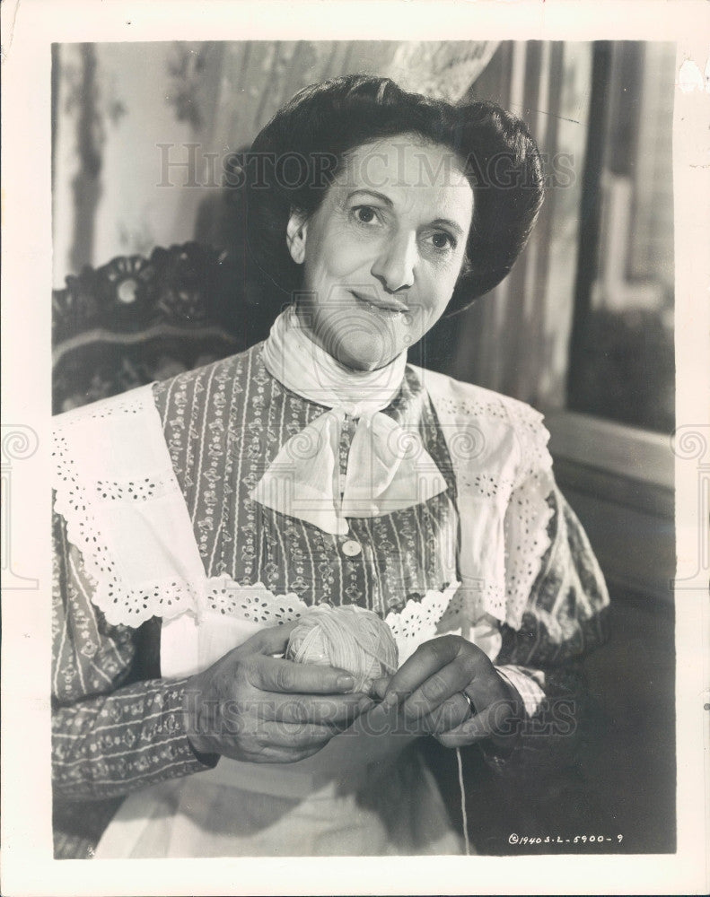 1957 Actress Beulah Bondi Press Photo - Historic Images