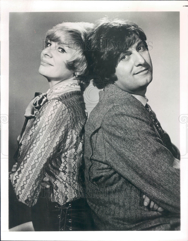 1977 Actors Joseph Bologna &amp; Renee Taylor Press Photo - Historic Images