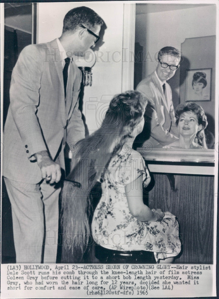 1965 Actress Coleen Gray Press Photo - Historic Images