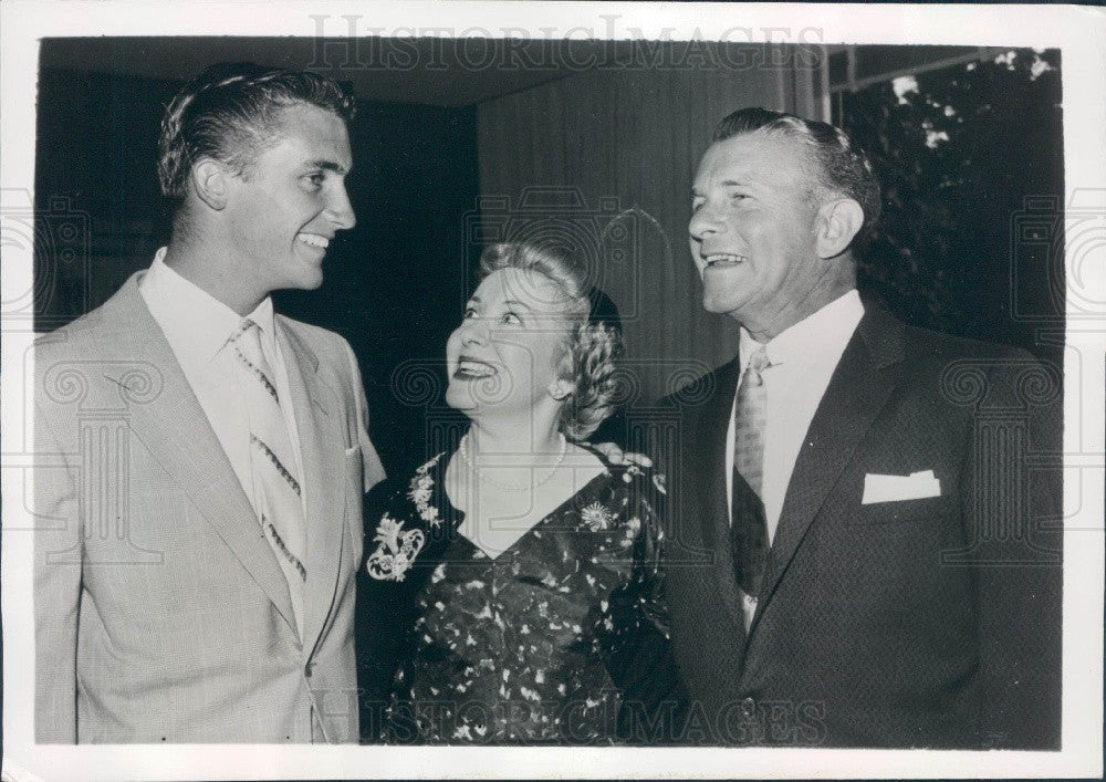 1954 Comedian George Burns & Family Press Photo - Historic Images