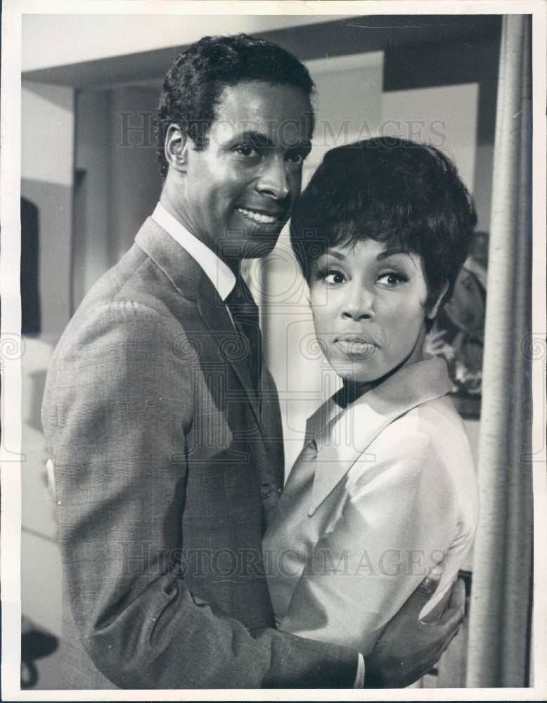 1968 Actor Carl Byrd Press Photo - Historic Images
