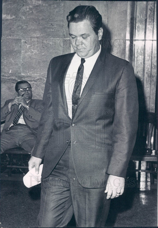 1968 Denver CO Bribe Case Kenneth Andersen Press Photo - Historic Images