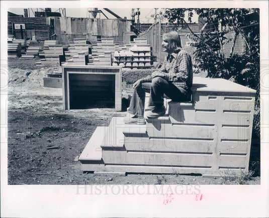 1974 Denver CO Anderson Unit Step of CO Press Photo - Historic Images