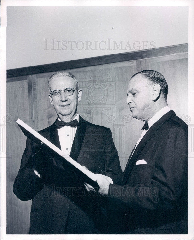 1966 Detroit GM President James Roche Press Photo - Historic Images